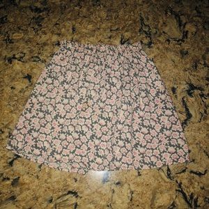 Hollister Floral Skirt